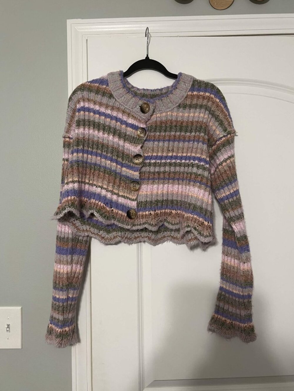 NWOT Free People Hattie Cardigan - Size Large